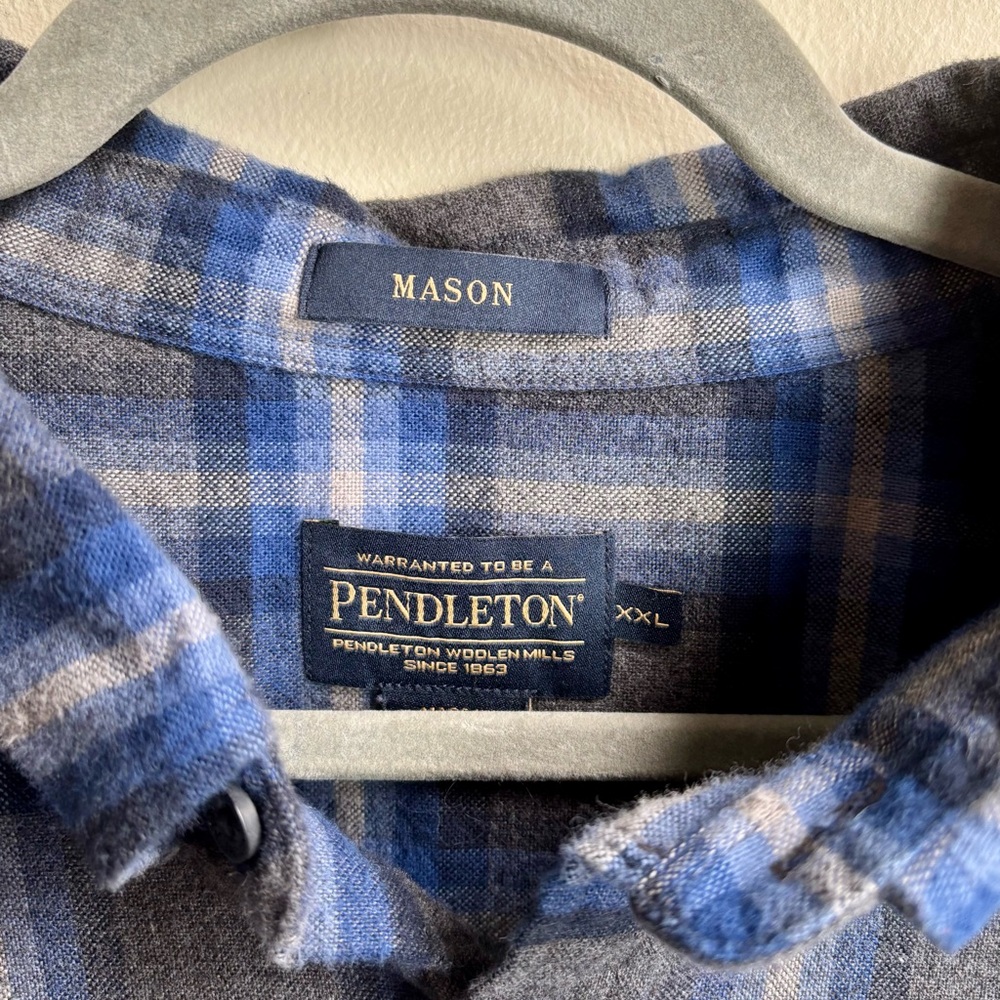 Pendleton 100% cotton Mason Shirt XXL - Picture 2 of 4